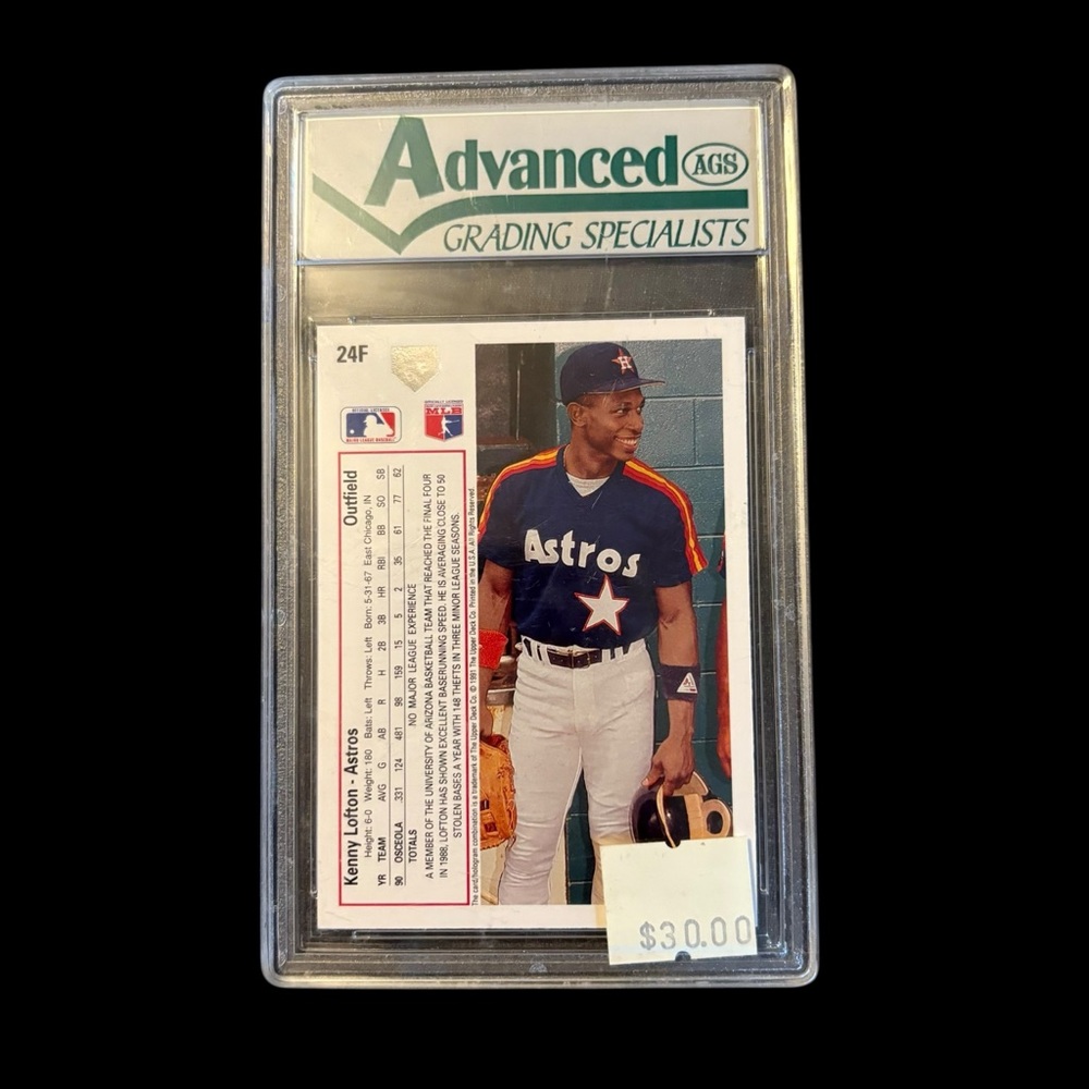 1991 Upper Deck Final Edition Baseball Card - Picture 2 of 3